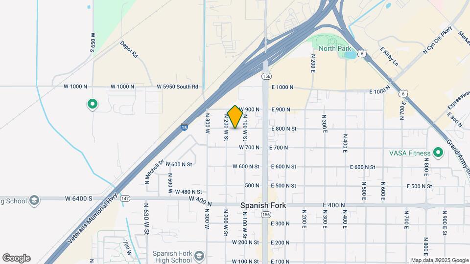 155 W 800 N Map and Location Details