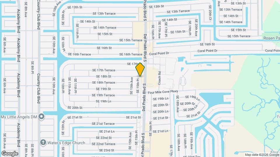 1805 SE 15th Pl Map and Location Details