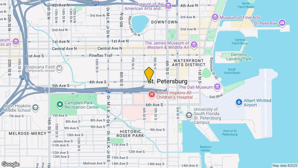 536 4th Ave S Map and Location Details