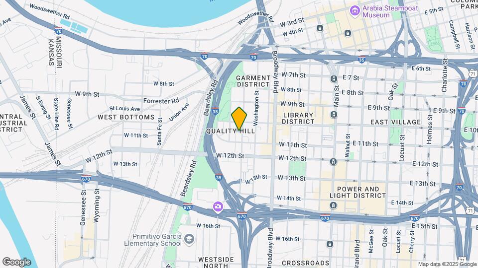 1020 Pennsylvania Ave, Unit A Map and Location Details