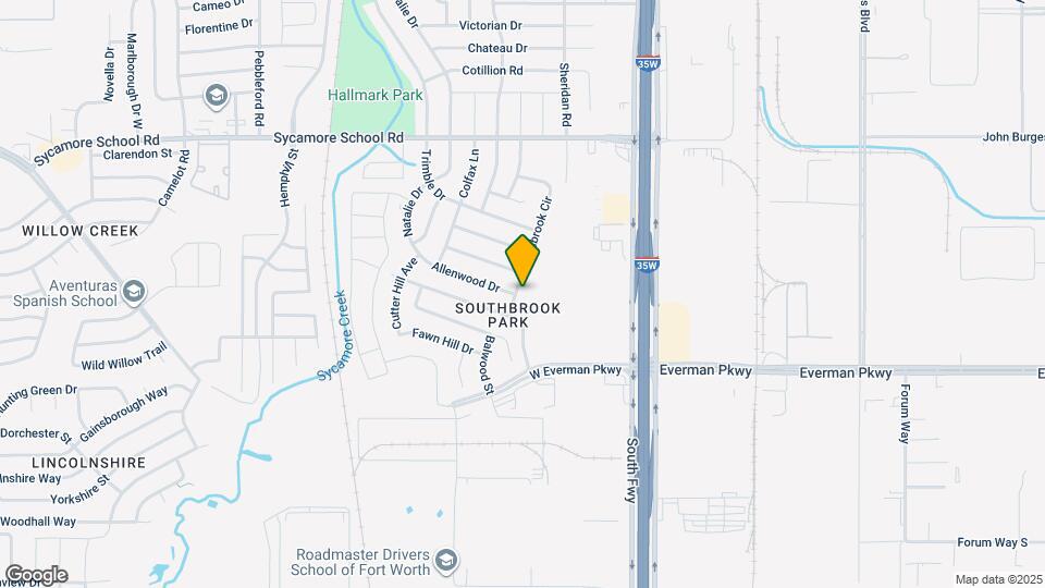 8201 Southbrook Cir Map and Location Details