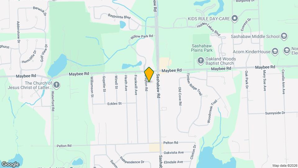 5394 Drayton Rd Map and Location Details