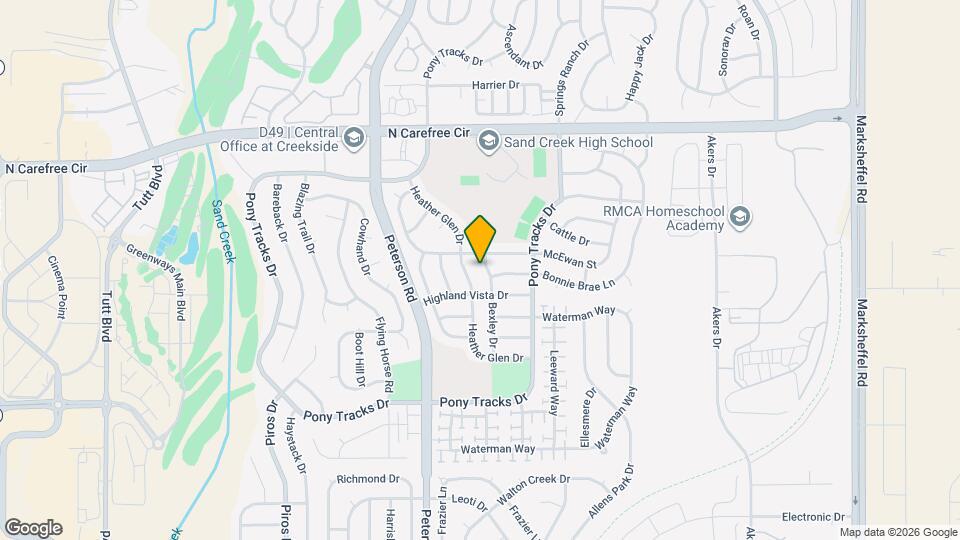 3460 Bexley Dr Map and Location Details