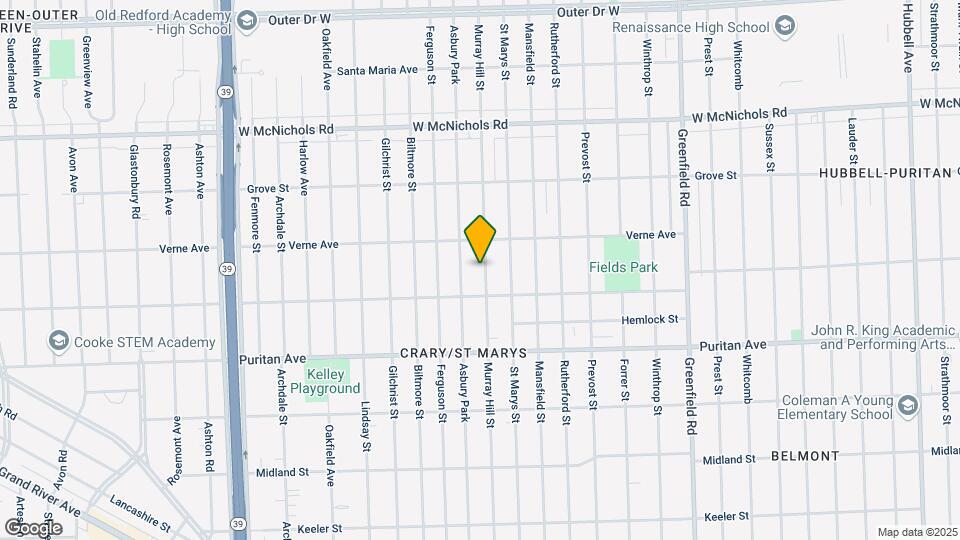 16559 Murray Hill St Map and Location Details