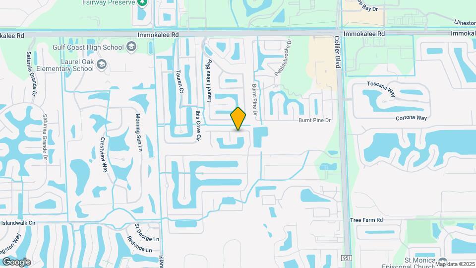 15015 Savannah Dr Map and Location Details