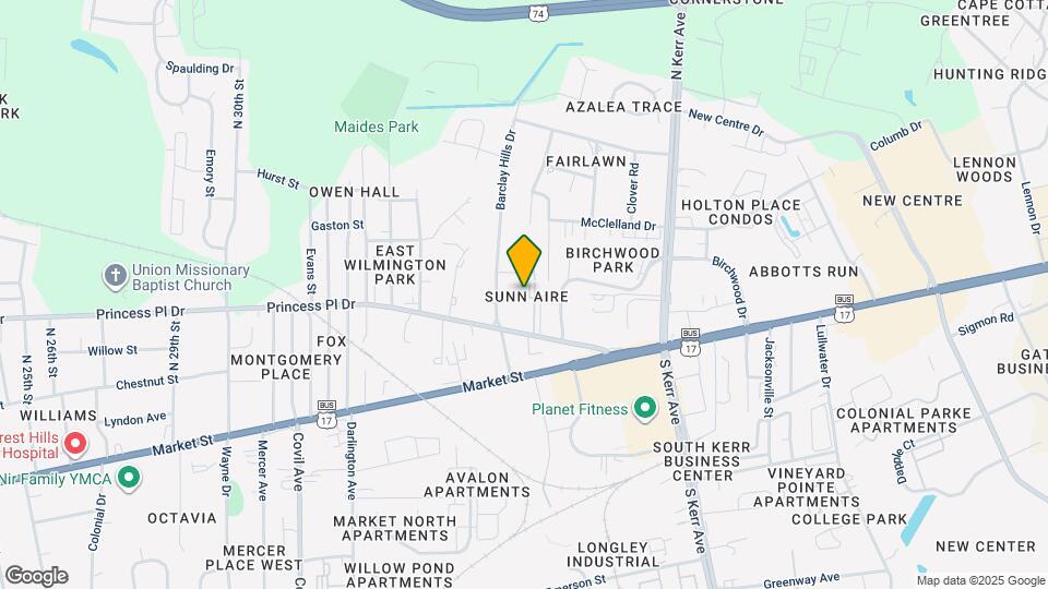 207 Sunn Aire Ct Map and Location Details
