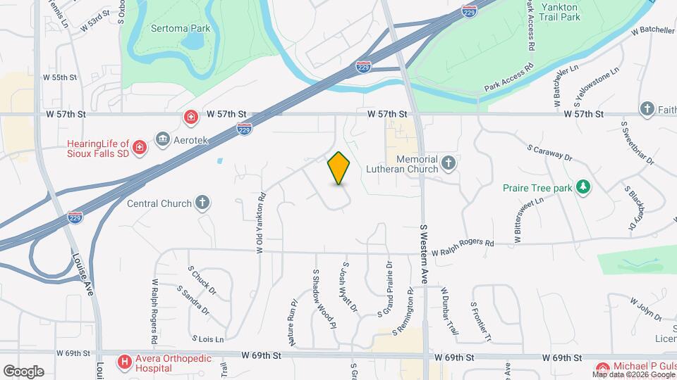 5115 S Swift Park Dr Mapa y Detalles de la Ubicación