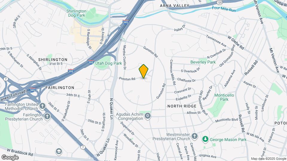 3318 Coryell Ln Map and Location Details