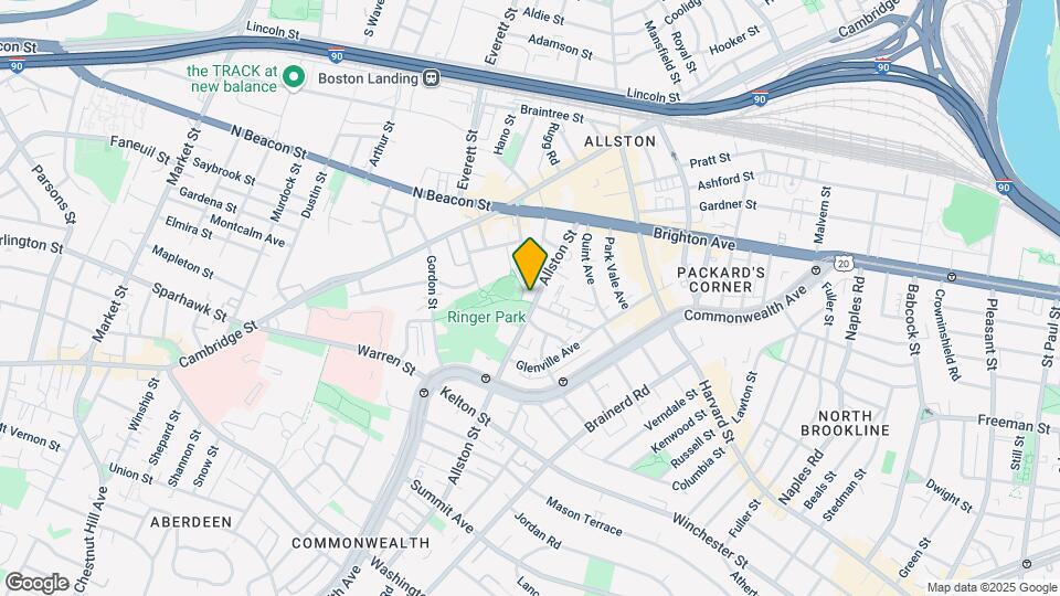 71 Allston St, Unit #2 Map and Location Details