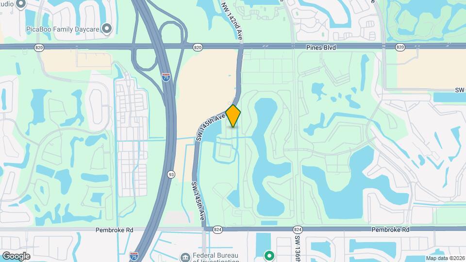915 SW 143rd Terrace Map and Location Details
