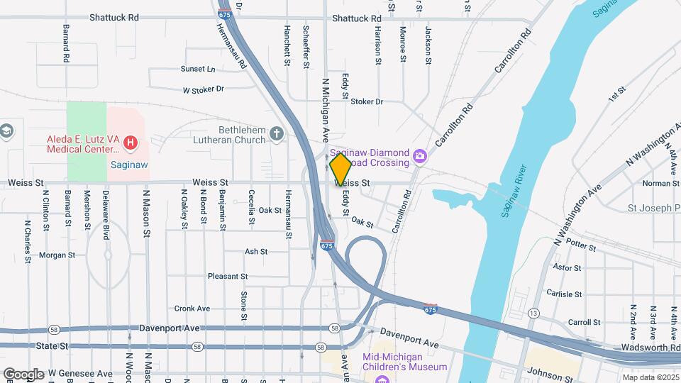 2641 Eddy St Map and Location Details