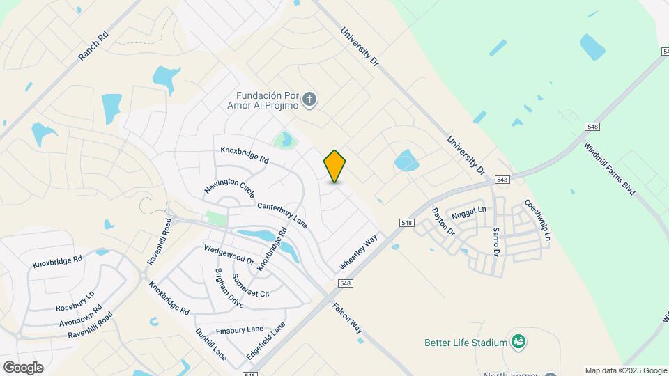 1213 Hundgate Way Map and Location Details