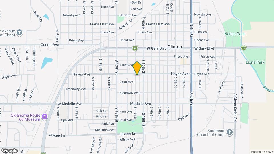 311 S 11th St Map and Location Details