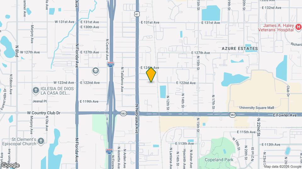 918 E 121st Ave Map and Location Details