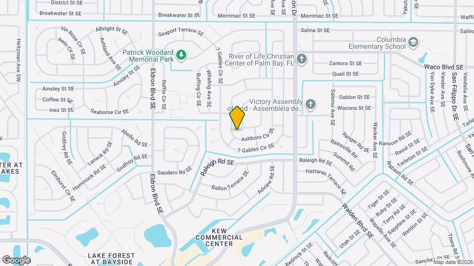 1449 Ashboro Cir SE Mapa y Detalles de la Ubicación