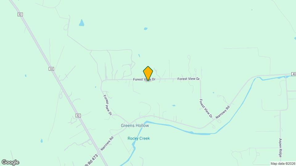 960 Forest View Dr Map and Location Details