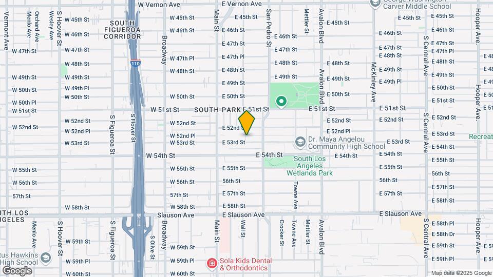203 E 53rd St Map and Location Details