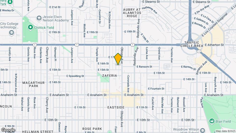 1520 Freeman Ave Map and Location Details