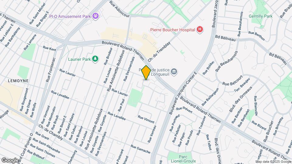 2425 Bellerose Map and Location Details