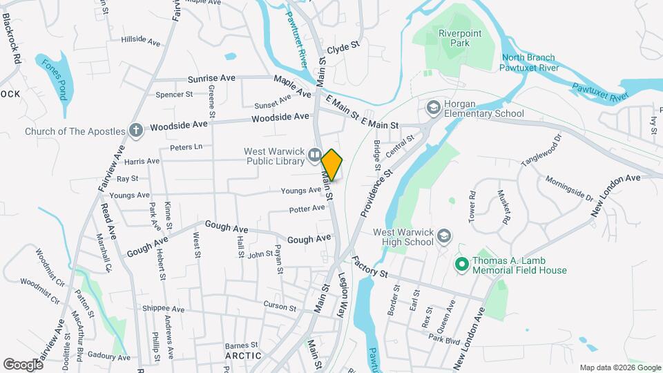 1070 Main St Map and Location Details