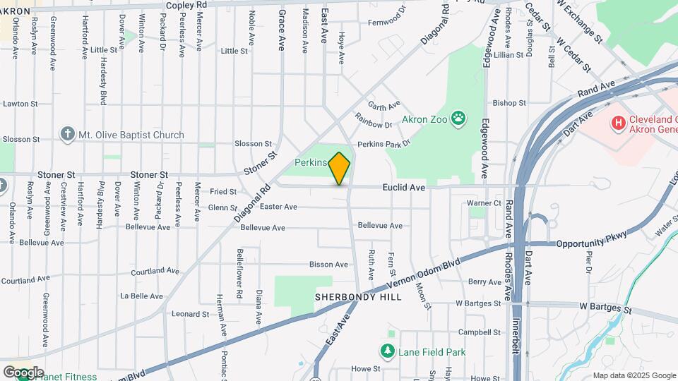 718 Euclid Ave Mapa y Detalles de la Ubicación