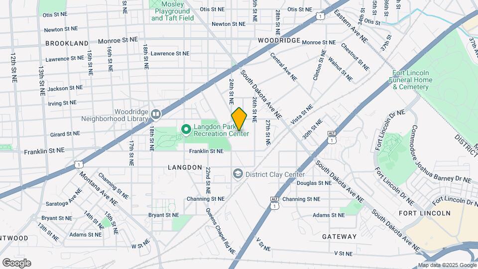 2427 Girard Pl NE Map and Location Details