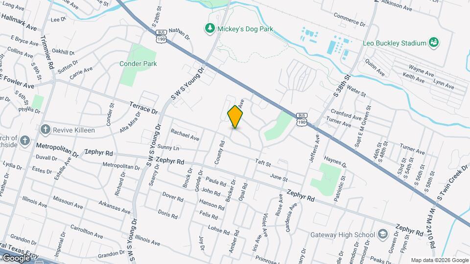 914 Stetson Ave Map and Location Details