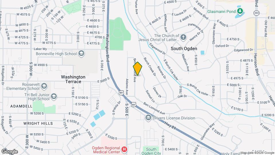 4986 Ben Lomond Ave Mapa y Detalles de la Ubicación
