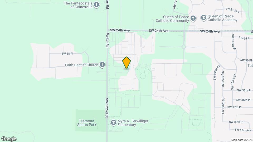 11918 SW 31st Rd Map and Location Details