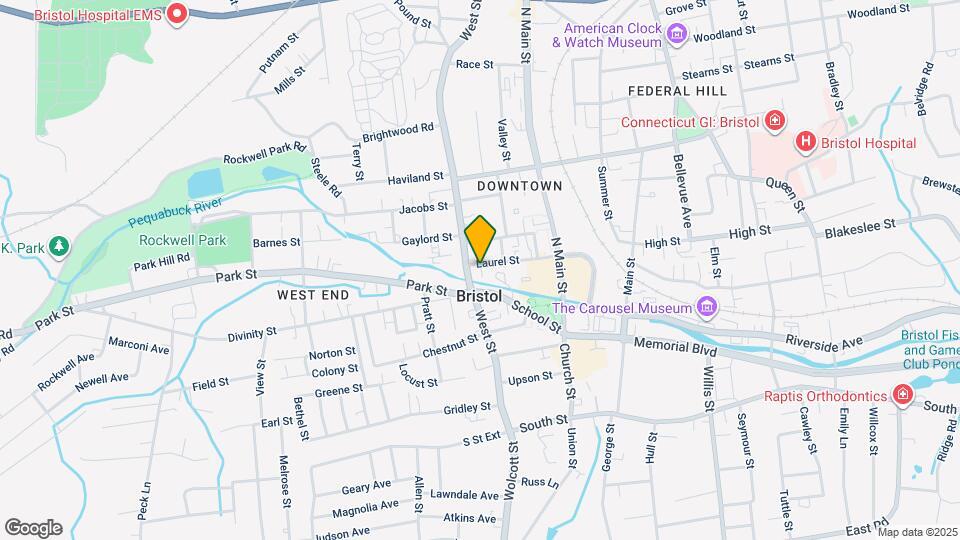 171 Laurel St Map and Location Details