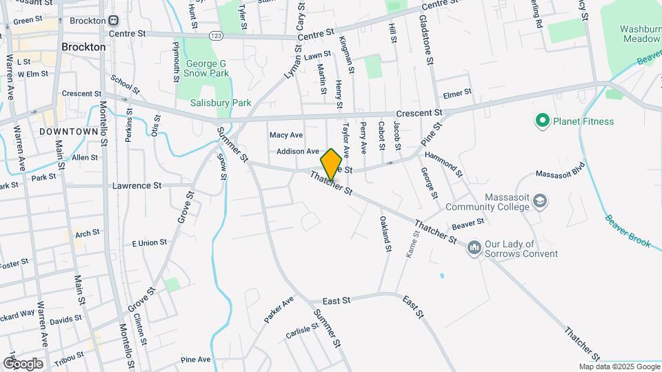 45 Thatcher St Map and Location Details