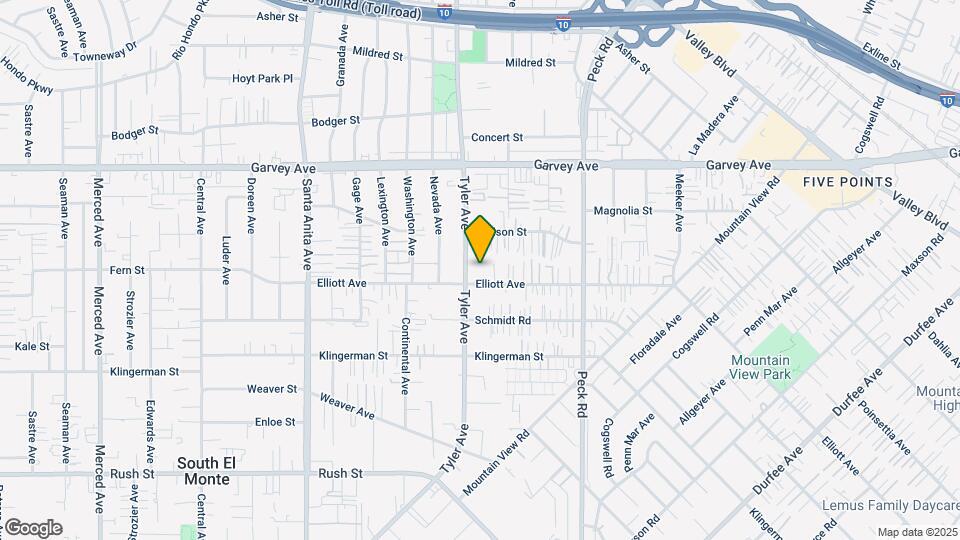 2614 Tyler Ave Map and Location Details