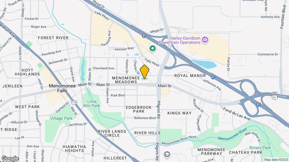 N89W15750 Main St Map and Location Details