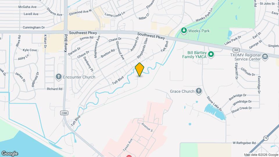2961 S Shepherds Glen Map and Location Details