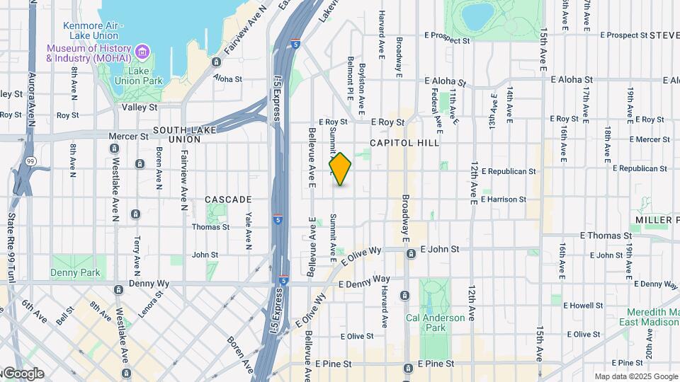 406 Summit Ave E Map and Location Details