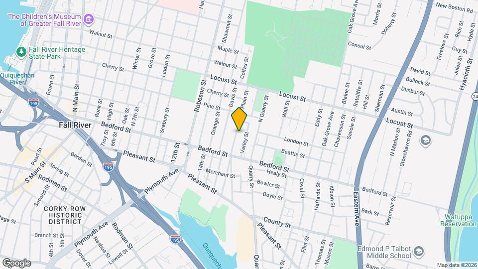 99 Plain St, Unit 1 Map and Location Details