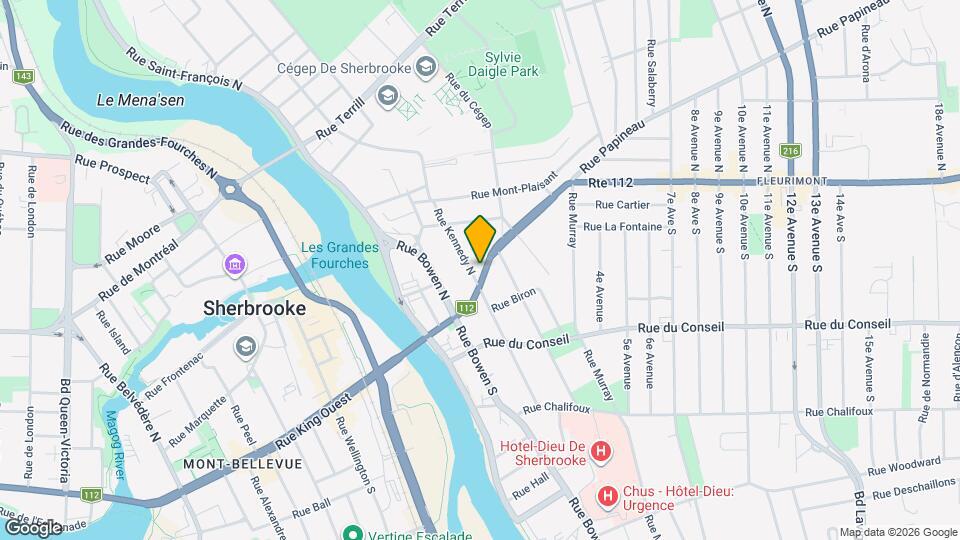 157-171 King Rue E Map and Location Details