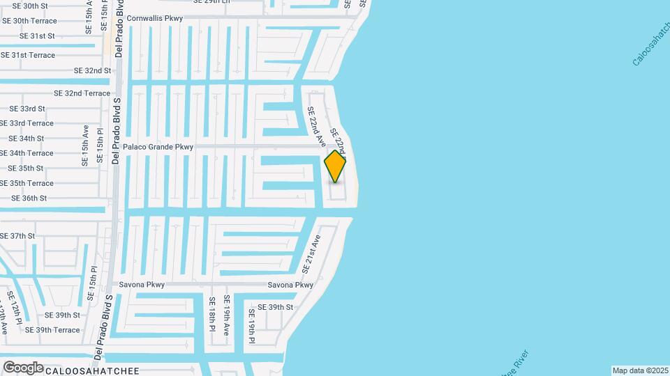 3513 SE 22nd Ave Map and Location Details