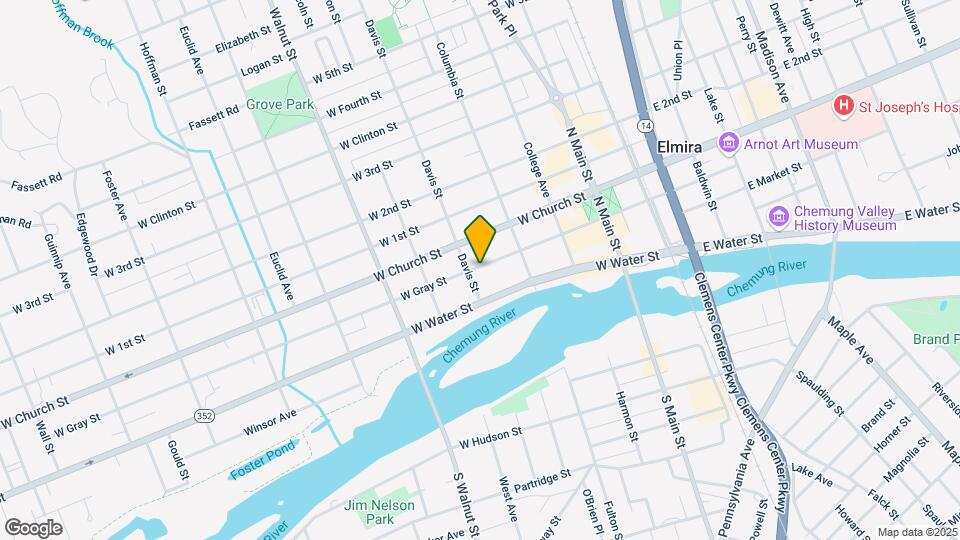 375 W Gray St Mapa y Detalles de la Ubicación