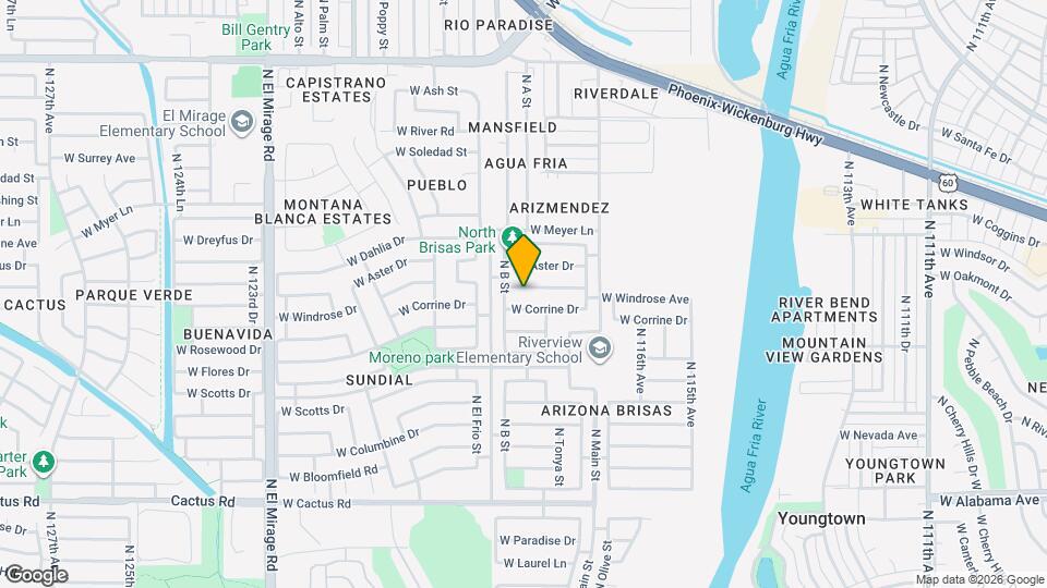 11823 W Windrose Ave, Unit 3-106 Map and Location Details