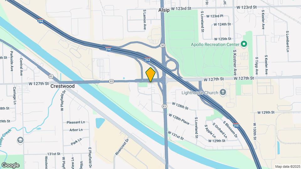 12716 S La Crosse Ave Map and Location Details