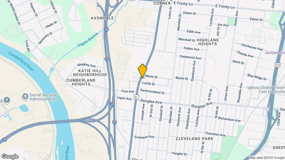 87 Lucile St Map and Location Details