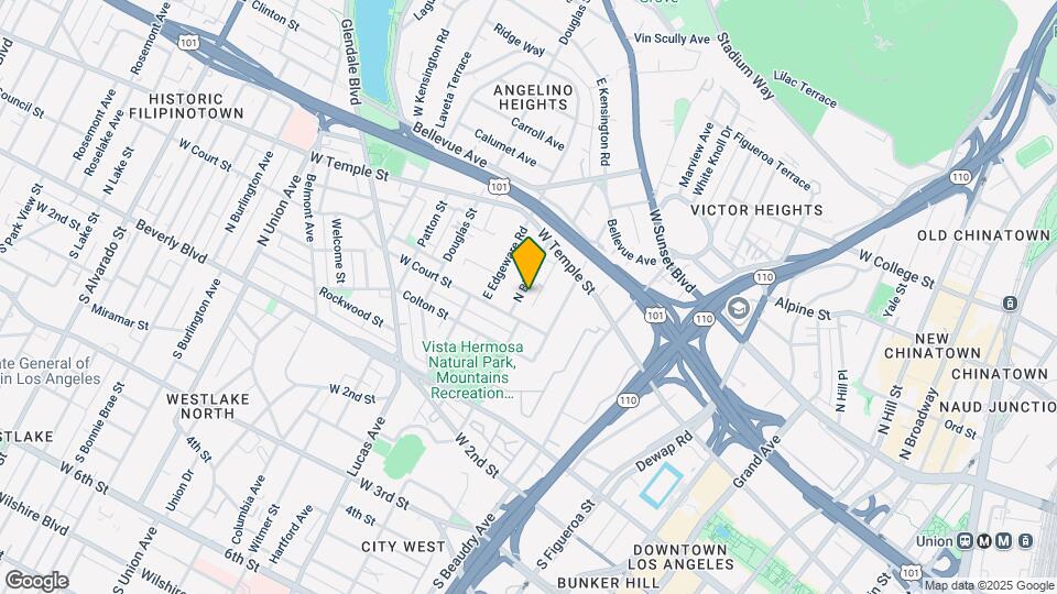 330 N Bixel Mapa y Detalles de la Ubicación