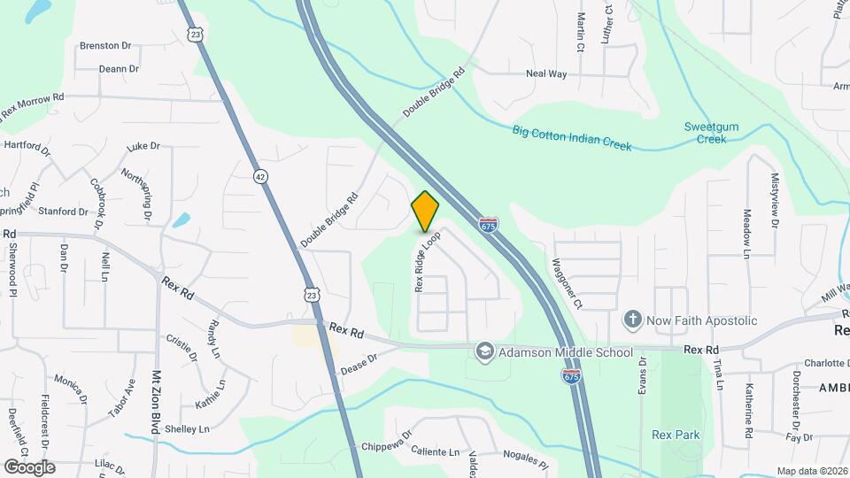 5770 Rex Ridge Loop Map and Location Details