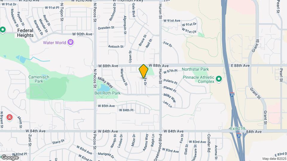 8701 Santa Fe Dr Map and Location Details