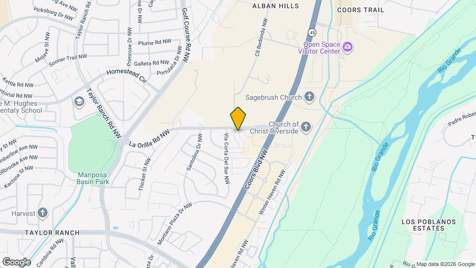 6322 Vista del Bosque Dr Map and Location Details