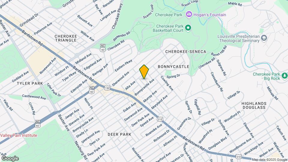 1579 Parsons Pl-Unit -5 Map and Location Details