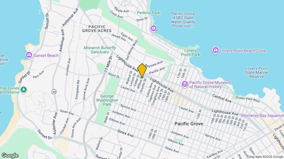 215 Willow St Map and Location Details