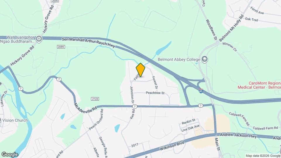 10 Spruce Pine Dr Map and Location Details