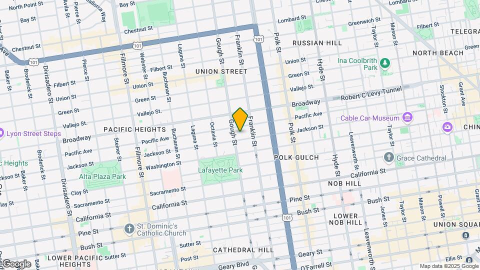 1870 Jackson St Map and Location Details